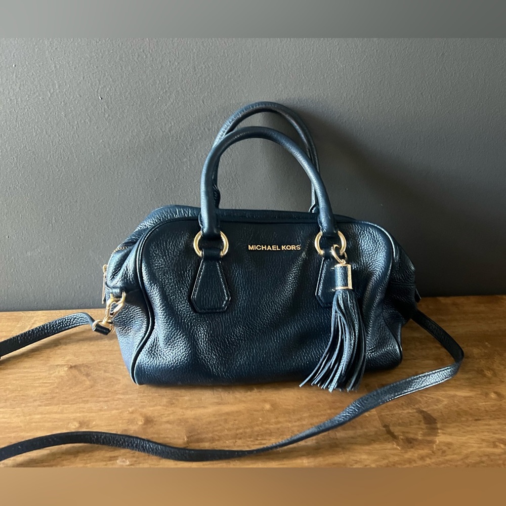 Michael Kors Bedford Tassel Satchel Bag